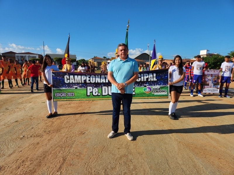 Prefeitura de Joca Claudino realiza Campeonato Municipal PE. Duarte Edição 2023