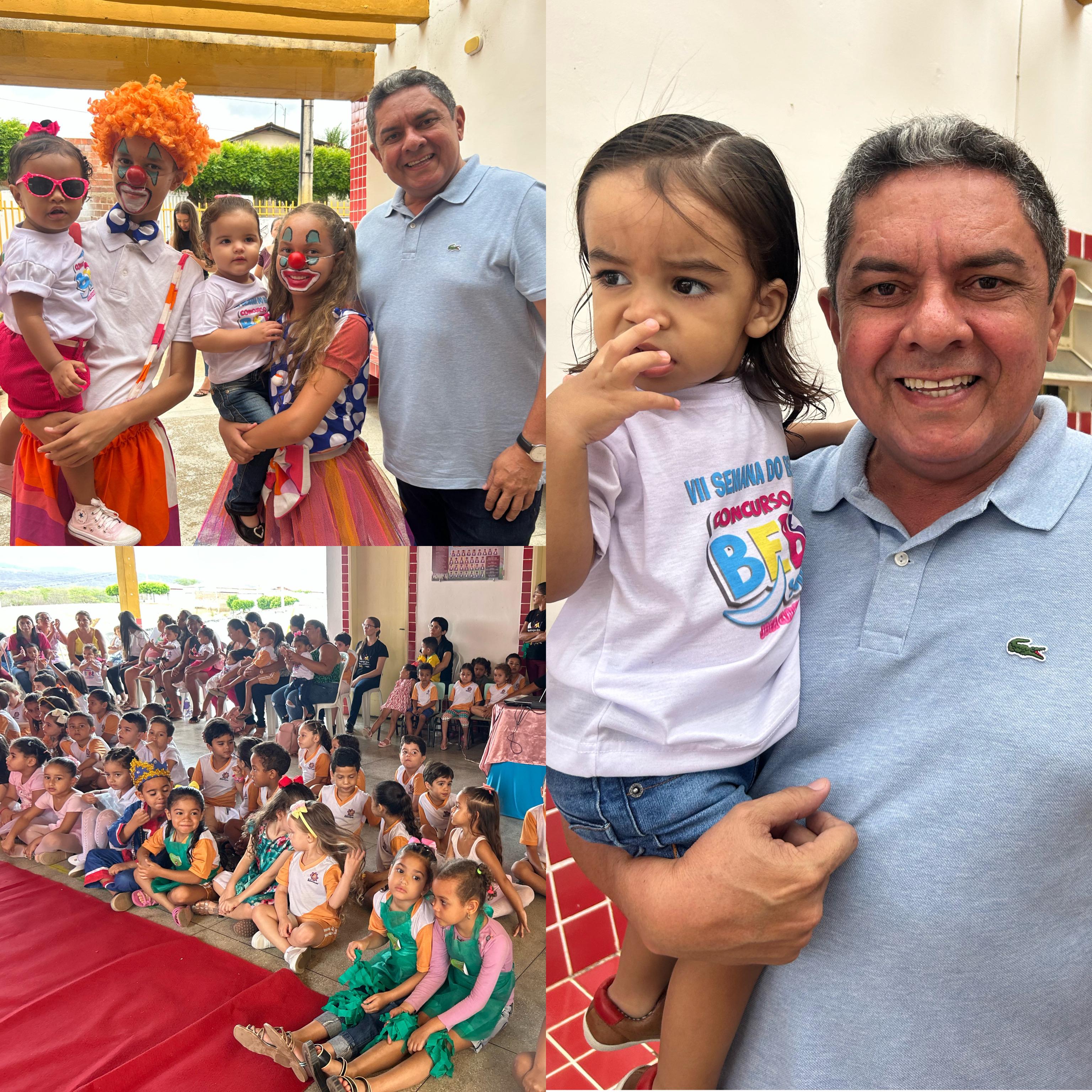 A Prefeitura municipal de Joca Claudino/PB, realizou a VII Edição da Semana do Bebê, sobre a articulação da equipe Intersetorial do Selo UNICEF municipal