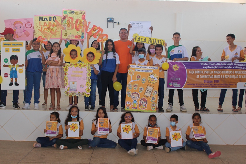 Prefeitura de Joca Claudino realiza mobilizações em alusão ao 18 de Maio - Dia Nacional de Combate ao Abuso e à Exploração Sexual de Crianças e Adolescentes