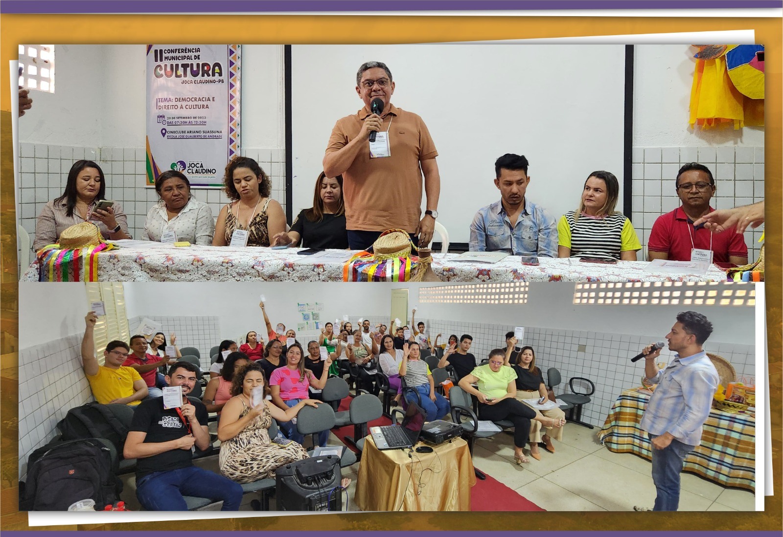Município de Joca Claudinorealizou II Conferência Municipal de Cultura