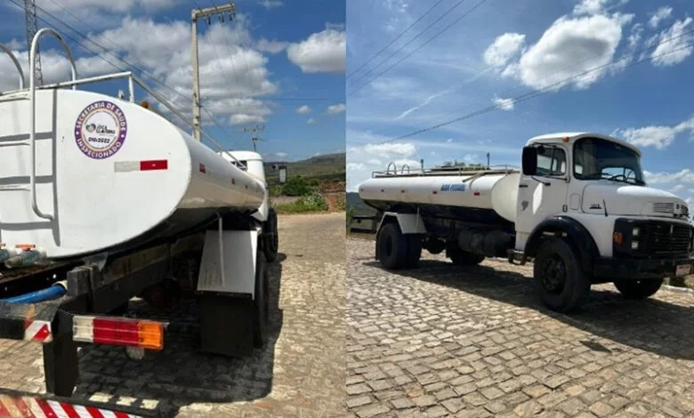 Prefeitura de Joca Claudino beneficia população da zona rural e reforça com mais um carro-pipa para abastecimento d’água